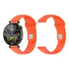 Adequado para Relógio Huawei Gt4/5 Pulseira de Silicone Monocromática Fivela Invertida Pulseira de Pulso de Silicone Fivela de 18mm Pulseira de Relógio de Silicone