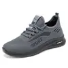 Tênis Masculino Esportivo, Respirável e Casual, Venda Direta da Fábrica, Atacado, Comércio Exterior, Novos Modelos de Verão, Tênis Macio com Tecido Fly-Woven para Homens