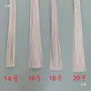 Não. 14 Não. 16 Não. 18 Não. 20 Arame de Ferro para Artesanato em Papel Branco Decoração de Casamento Haste de Flor Arame de Ferro para Fondant Arte de Flor Artificial Materiais para Flores de Papel