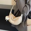 Bolso tejido retro de alta calidad, de paja tejida, a la moda 2024, nuevo bolso bandolera informal con múltiples combinaciones y estilo moderno.