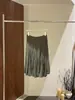 [Primer Lanzamiento] Trece Líneas Principios de Otoño Estilo Francés Multipanel Lino Plisado Cola de Pescado Longitud Media Falda Versátil BQA6135