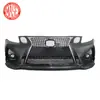 Aplicable al kit de carcasa para Lexus GS 2008, parachoques deportivo mejorado, malla central con luz antiniebla