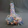 Arreglos florales para fiestas de cumpleaños, flores de mesa tipo cascada, guirnaldas de flores colgantes, exhibiciones decorativas para ventanas, arreglos florales colgantes, flores para decoración de bodas y compromisos