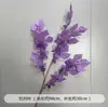 Flores Artificiales Moradas de Boda Elegante Boda Compromiso Banquete Montaje Techo del Salón de Bodas Decoración de Flores Artificiales Escenario Flores Guía de Camino