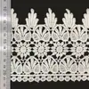 Renda de Algodão Bordado Solúvel em Água Acessórios para Roupas DIY Renda de Algodão Vazada Roupa Infantil Saia Costura de Roupas Bordado