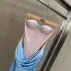 Vestido de noche de encaje y satén con empalme estilo ins transfronterizo 2026, con copas tridimensionales, silueta ajustada de lujo ligero