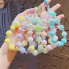 Corrente de Celular Criativa com Contas de Menina Chaveiro Pingente de Boneca Fofo para Mochila Escolar Chaveiro de Carro Pendente de Pequenos Presentes