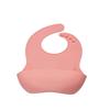 Babador de Silicone para Bebê Babador Bolsa de Refeição para Comer Bebê Crianças Impermeável Sem Lavar Sipe Produtos Maternos e Infantis Atacado