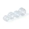 Em Estoque Frasco de Vidro Transparente com Tela Base para Creme Facial 10G15G20G30G50G Frasco de Vidro para Creme Facial Amostra de Creme Facial Cosmético