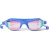 Nuevas gafas de natación de silicona galvanizada antivaho con tapones para los oídos integrados de alta definición, sin graduación, para adultos, hombres y mujeres, venta al por mayor