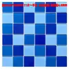 Azulejos de mosaico de cristal para piscina, piscina de observación, inodoro, estanque de peces, bañera, azulejos azules para casa de huéspedes