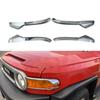 Adequado para Toyota Fj Cruiser 2007-2021 Peças Cromadas ABS para Cobertura do Farol Fj Cruiser