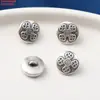 Acessórios de Prata Esterlina Prata Pura 999 Disco Voador Vajra Pilão Botão Espaçador Contas Contas Cilindro Acessórios Retrô 3D Prata Dura Material DIY