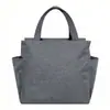 Bolsa Térmica para Lonchera, Bolso de Mano, Bolsa para Almuerzo Impermeable Engrosada, Bolsa Grande de Papel de Aluminio para Estudiantes, Bolsa para el Almuerzo del Trabajo