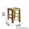 Silla de Bambú, Taburete de Bambú Retro, Silla de Bambú Pequeña, Silla de Bambú para Ocio, Silla de Bambú Antigua, Silla para Bailar, Taburete de Bambú
