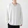 Nueva sudadera con capucha para hombre, top juvenil, estilo coreano para estudiante, manga larga