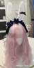 Una generación de serie original de orejas de conejo Lolita diadema con lazo kc Súper Multicolor Joker vendiendo linda diadema