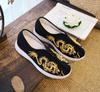 Zapatos Casuales de Tela para Hombre Zapatos de Padre Moda Tres Dimensiones Grabado Suela Suave Zapatos para Caminar Primavera y Verano Zapatos Individuales para Hombre