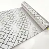 Adesivos de Parede Autoadesivos Imitação de Metal Aço Inoxidável Espelho Papel de Parede Decoração de Parede Papel de Parede Decorativo À Prova de Óleo Adesivos de Cozinha Anticolisão