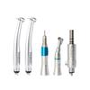 Set de Piezas de Mano Dentales Transfronterizo, Alta Velocidad Dos de Alta Velocidad y Una de Baja Velocidad, Vía de Agua Externa Tipo Empuje, Piezas de Mano Curvas y Rectas, Motor, Grado Médico