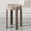 Cadeiras de plástico espessadas, empilháveis, adequadas para mesas de jantar em casa, banquinhos pequenos para imóveis de aluguel, cadeiras de jantar modernas de luxo leve nórdico