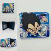Anime Wukong Dragon Ball carteira curta personalidade jovem simples bolsa de moedas carteira de couro PU Amazon