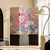 Divisória de Tela Usada para Fundo de Sofá na Sala de Estar, Escritório, Quarto, Sala de Casa, Dobrável, Móvel, Nova Decoração Estilo Chinês