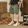 Pantalones de nailon Pantalones casuales frescos como el hielo Overol holgado para hombre Pantalones multibolsillo para hombre Shorts deportivos de seda helada Pantalones delgados