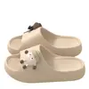 Pantuflas para quirófano de mujer, nuevo estilo verano 2026, pantuflas de interior para casa con tacto suave y cómodo, diseño lindo de dibujos animados y suelas antideslizantes