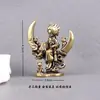 Latão Puro Lua Pequeno Príncipe Céu Estrelado Rosa Cura Vintage Decoração de Mesa Presente para Namorada Ornamento de Cobre