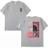 Camiseta Berserk Guts para Hombres Mujeres Espadachín Gatsu Anime T S