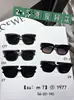 Gafas de Sol Modelo Nuevo 2026 Colección Estilo Celebridad Gafas Cat-Eye para Hombres y Mujeres, Adecuadas para Caras Cuadradas y Redondas, Efecto Adelgazante