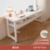 Escritorio Doble Largo Estudiante Hogar Dormitorio Aprendizaje Escritura Casa de Alquiler Mesa de Computadora Rectangular Mesa Estrecha de Pared