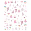 Xiaohongshu Douyin Transmissão ao Vivo Adesivos para Unhas Crianças em Relevo Adulto Capa de Celular para Unhas Acessórios para Nail Art Fabricante em Estoque