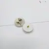 Botões Metálicos de Alta Qualidade com Duplo Padrão de Flor de Rosa da Moda para Ternos, Casacos, Trench Coats, Suéteres de Pele e Cardigans Femininos - Botões Decorativos