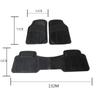 Tapetes para coche tapetes de PVC impermeables antideslizantes fácil limpieza resistentes a la suciedad resistentes al desgaste tipo alfombra recortables para coche tapete para pies