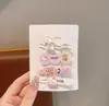 Pinza para el pelo de gato de dibujos animados, linda estrella de cinco puntas degradada, pinza para flequillo de niña, pinza lateral moderna y fresca, cabello ondulado súper de cuento de hadas