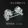Expositor de pulseras de acrílico transparente para relojes, joyas y accesorios de exhibición.