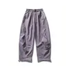 Yidao Vintage Otoño Nuevo Estilo Estilo Montaña Color Bloque Exterior Funcional Sueltos Pantalones de Trabajo Pareja Senderismo Pantalones Casuales
