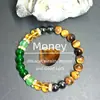 Pulseira de pedra natural Xiyin TK da Temu transfronteiriça pulseira de olho de tigre pulseira de jade verde fabricantes fornecimento atacadista