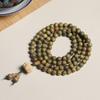 Pulseras de Sándalo Verde al por Mayor en Stock para Mujeres, Cuentas de Oración de Sándalo Verde para Hombres, Pulseras Suaves para Jugar para Enrollar en el Dedo de Estudiantes, Juguetes Culturales de Madera, Cuentas de Oración