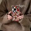Adequado para Capa de Celular Huawei Pura80 Ultra, Design de Luxo de Alta Qualidade para Huawei Pura70 Pro com Padrão Floral Retrô