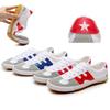 Zapatos de Voleibol para Primavera y Verano, Zapatos de Lona Blancos, Zapatos de Entrenamiento para Artes Marciales, Zapatos Individuales para Estudiantes Hombres y Mujeres, Zapatos de Tela para Vender en Puestos