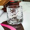 Copa giratoria de nueva cara para whisky, vino, vaso grueso para el hogar, copa giratoria para licores, copa giratoria para vino extranjero