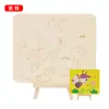 Dia das Crianças Quadro de Desenho DIY Pai e Filho Quadro de Argila Floco de Neve Pintura Graffiti Colorir Jardim de Infância Quadro de Desenho de Madeira Suporte