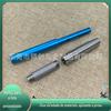 Acessórios para caneta de óxido de alumínio suporte para caneta de aço inoxidável polido caneta mágica estojo de caneta de metal acessórios para caneta