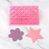 Molde Quadrado para Impressão de Bolo de Fondant DIY Ferramenta Artificial de Confeitaria Molde Fácil de Desenformar Promoção de Desconto