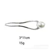 Horquillas para Peinados Estilo Europeo y Americano, Horquillas en Forma de U de Perlas de Alta Gama, Horquillas Elegantes Transfronterizas, Accesorios para el Cabello al por Mayor