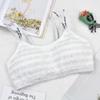 [Liquidación especial] Sujetador sin aros ni costuras para niña, sexy, con espalda descubierta, letras y tirantes finos