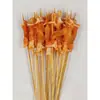 Brochetas pequeñas al por mayor para barbacoa de mercado nocturno, selección completa de brochetas calientes y frías, brochetas fritas, productos semiacabados, pollo Bobo y brochetas de cordero